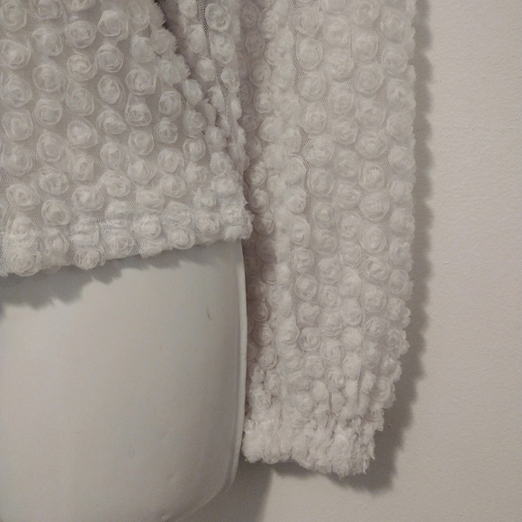 INC International Concept - Floral Textured Sheer Top - Picture 4 of 13